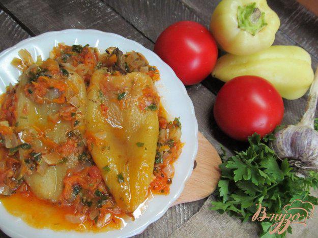 фото рецепта: Болгарский перец в овощах