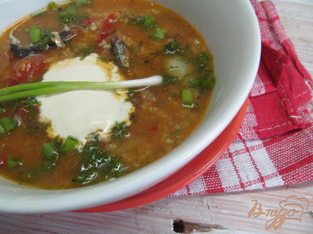 фото рецепта: Суп из кильки в томате