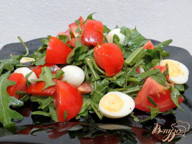 фото рецепта: Салат с рукколой и с помидорами