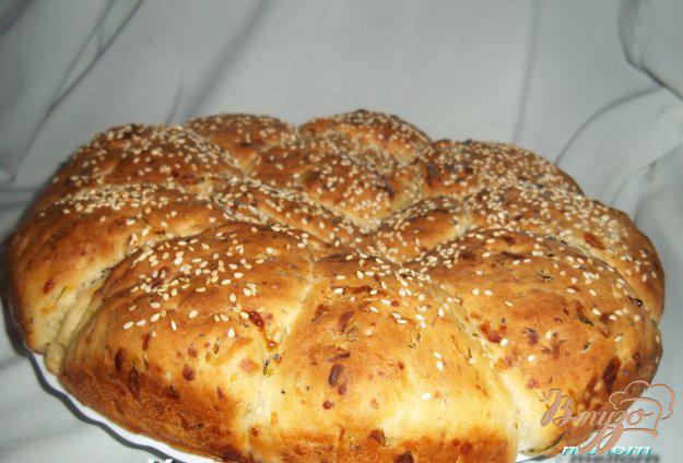 фото рецепта: Огуречный хлеб с сыром
