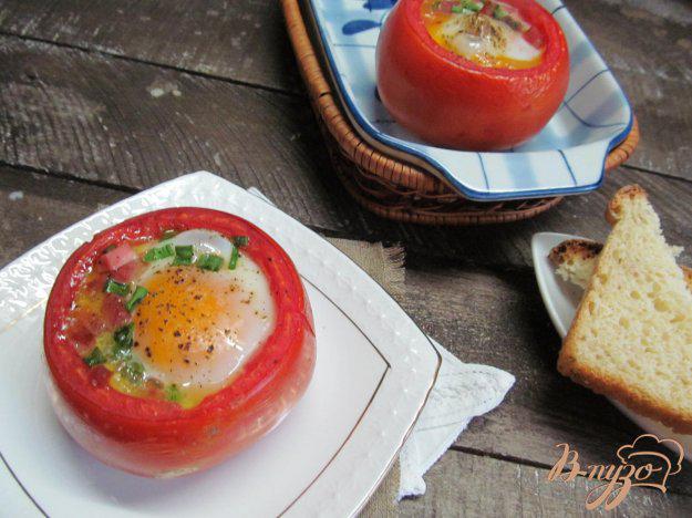 фото рецепта: Яйца в помидорах