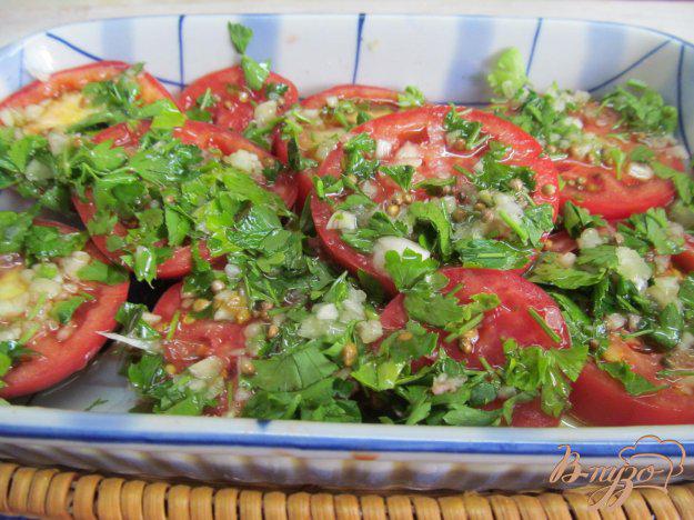 фото рецепта: Экспресс маринованные помидоры