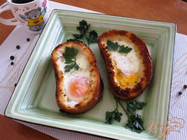 фото рецепта: Яйца в гренках