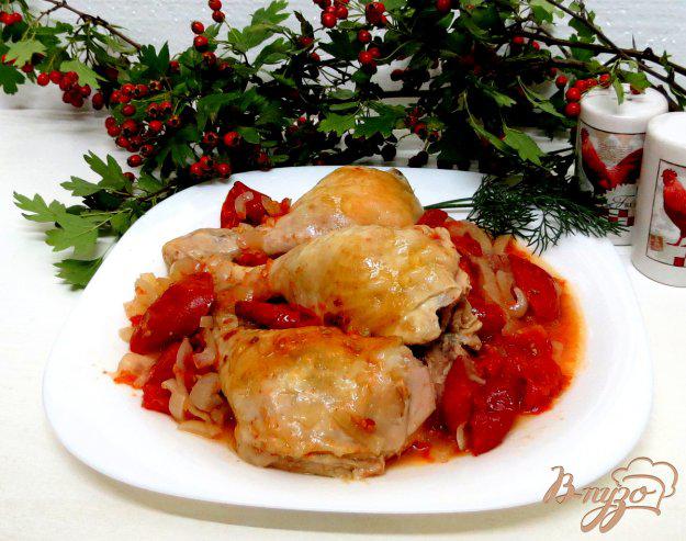 фото рецепта: Куриные ножки в томатном соусе