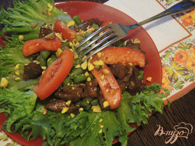 фото рецепта: Тёплый салат с говядиной и овощами