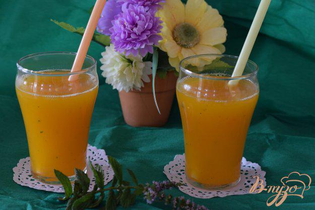 фото рецепта: Напиток из тыквы и апельсина