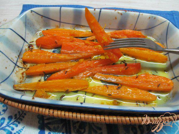 фото рецепта: Запеченная морковь