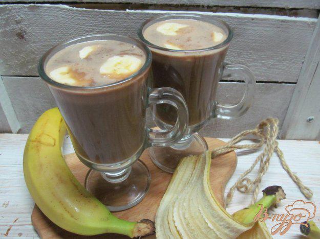 фото рецепта: Теплый банановый коктейль с шоколадом