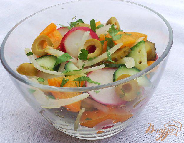 фото рецепта: Овощной салат «Калейдоскоп»