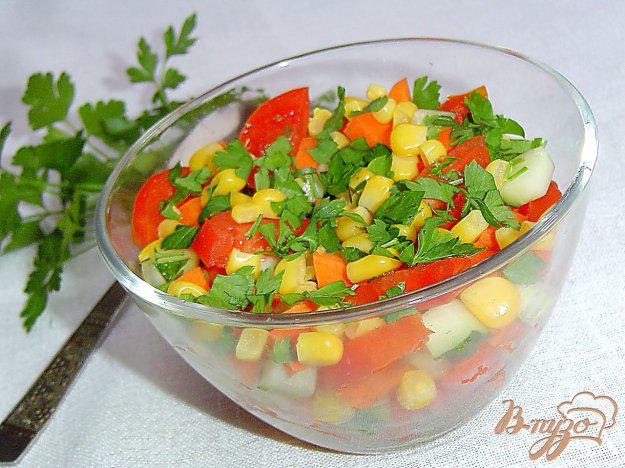фото рецепта: Овощной салат «Краски осени»