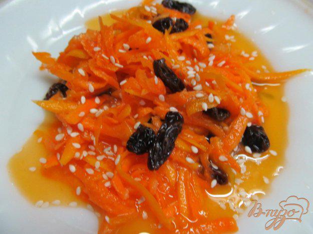 фото рецепта: Салат из моркови и тыквы