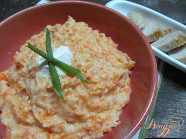 фото рецепта: Картофельное пюре с морковью