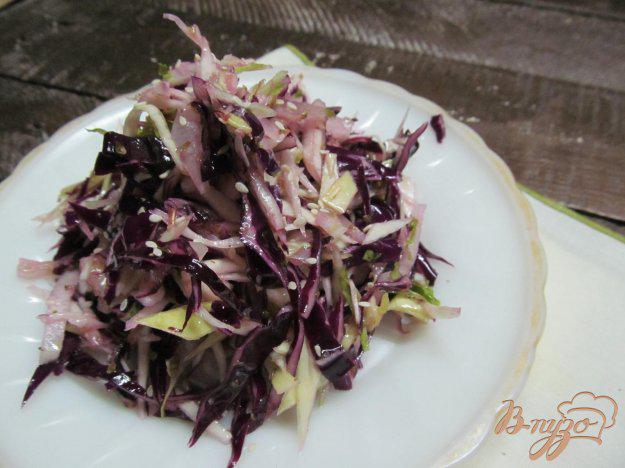 фото рецепта: Капустный салат с редькой