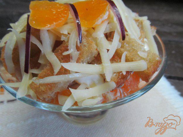 фото рецепта: Салат из индейки с мандарином
