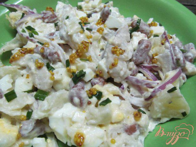 фото рецепта: Картофельный салат с сельдью