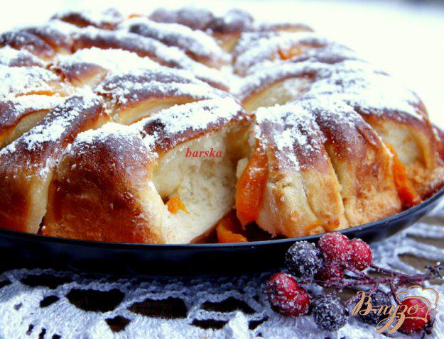 фото рецепта: Пирог с персиками