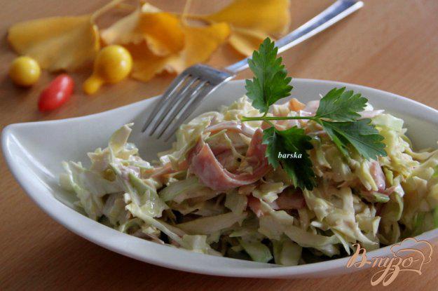 фото рецепта: Капустно-мясной салат
