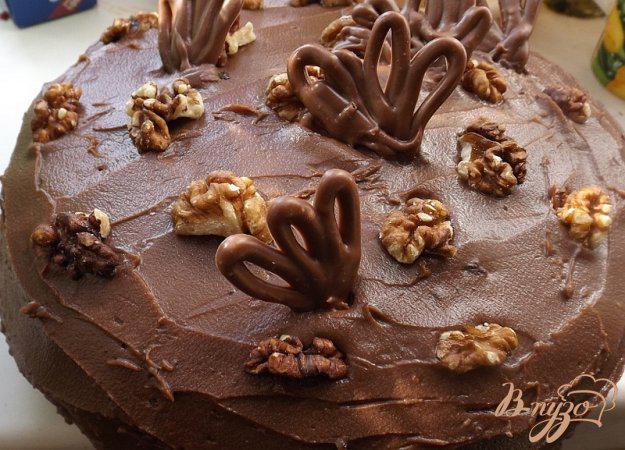 фото рецепта: Шоколадный торт с суфле