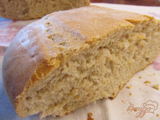 фото рецепта: Домашний серый хлеб на закваске