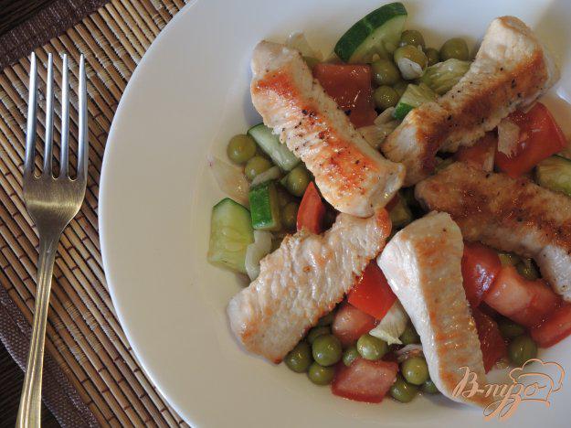 фото рецепта: Салат из индейки и овощей