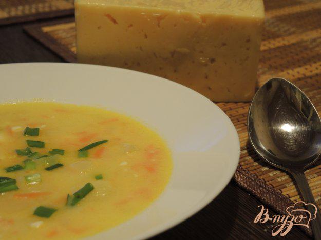 фото рецепта: Сырный суп с овощами