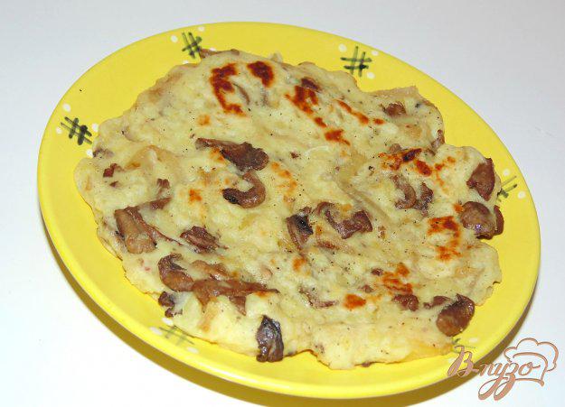фото рецепта: Картофельные лепешки с шампиньонами