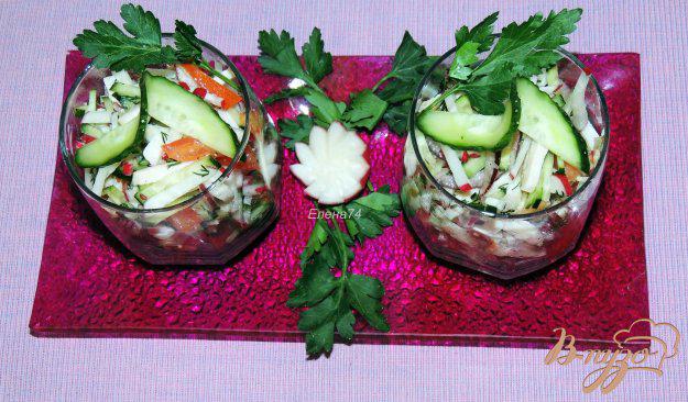 фото рецепта: Салат из свежих овощей