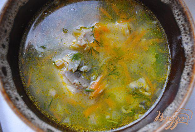 фото рецепта: Рыбный суп с карпом и пшеничной крупой
