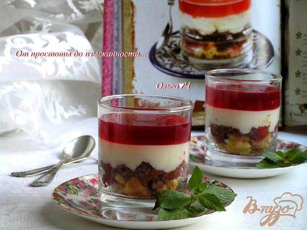 фото рецепта: Венский десерт «Пьяная вишня»
