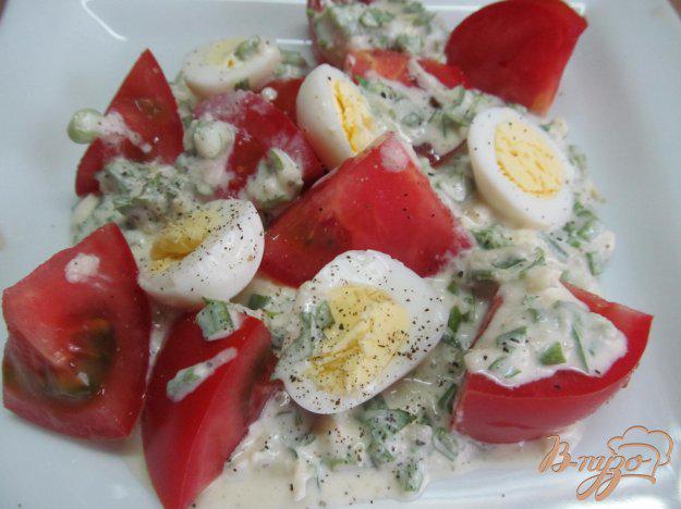 фото рецепта: Салат с соусом из редьки