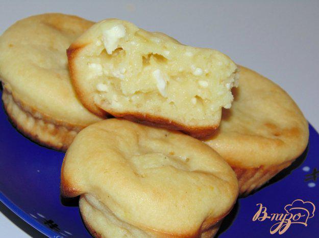 фото рецепта: Творожные кексы с цедрой лимона на подсолнечном масле