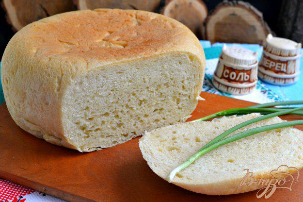 фото рецепта: Домашний белый хлеб в мультиварке