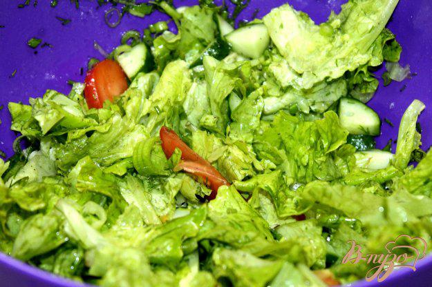 фото рецепта: Микс салат с огурцами и помидорами