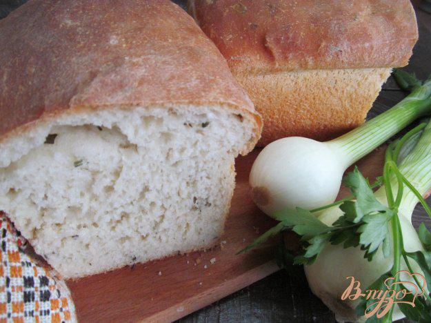 фото рецепта: Белый хлеб с тархуном