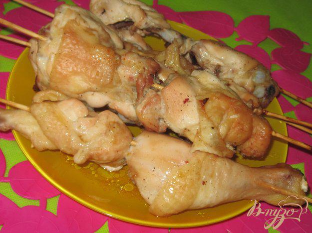 фото рецепта: Куриные шашлычки в духовке