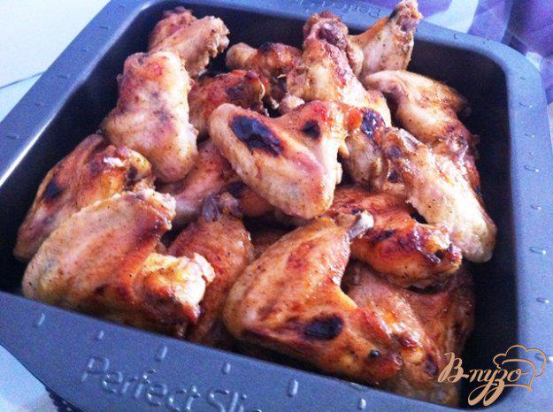 фото рецепта: Куриные крылья барбекю из духовки