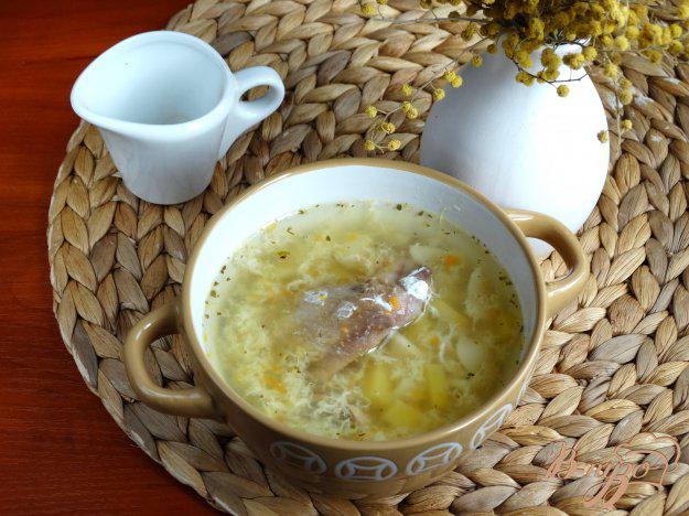 фото рецепта: Куриный суп с яйцом