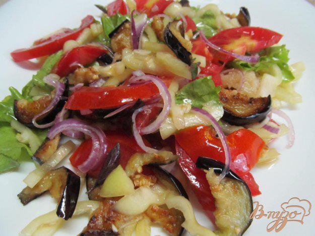 фото рецепта: Салат из жаренного баклажана