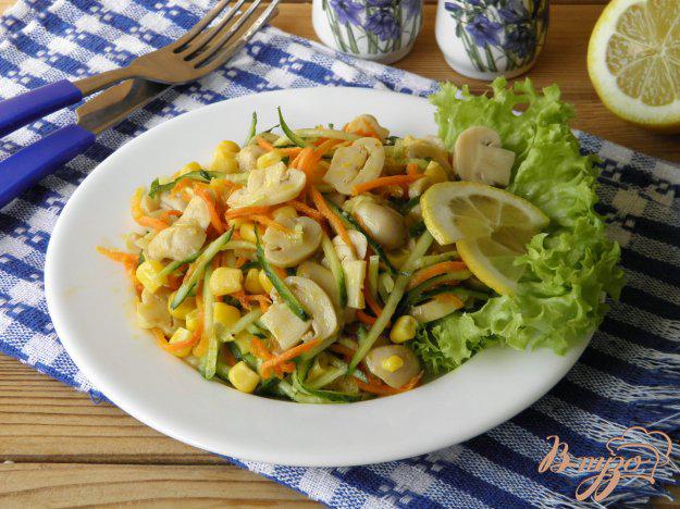 фото рецепта: Салат овощной теплый