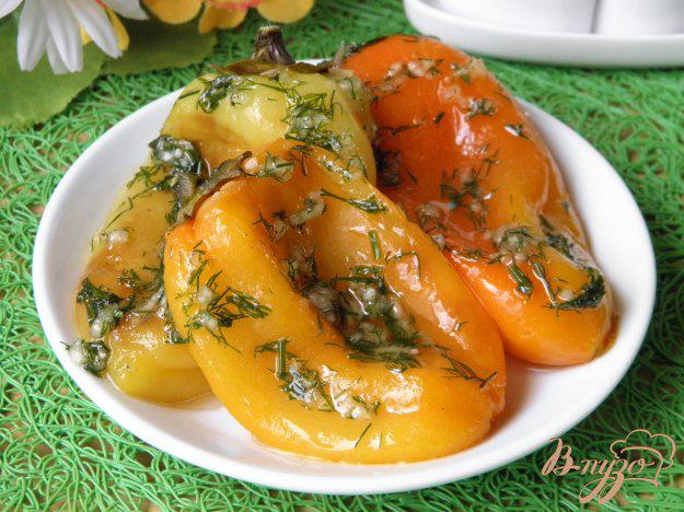 фото рецепта: Болгарский перец запеченный в духовке