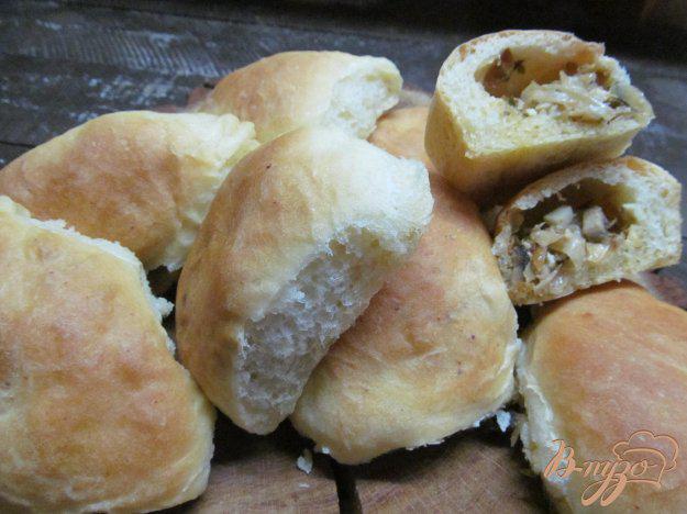 фото рецепта: Пирожки с капустой и грибами