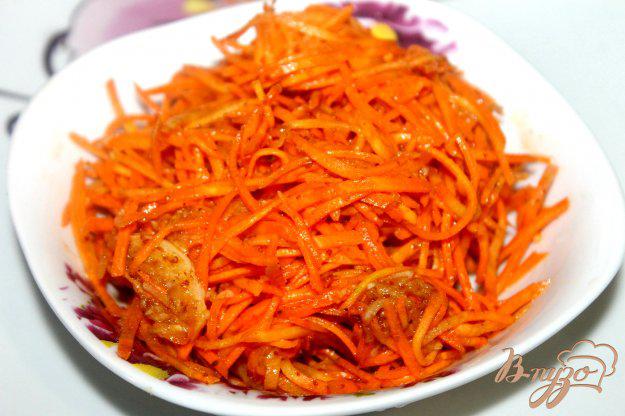 фото рецепта: Морковь по - корейски быстрого приготовления