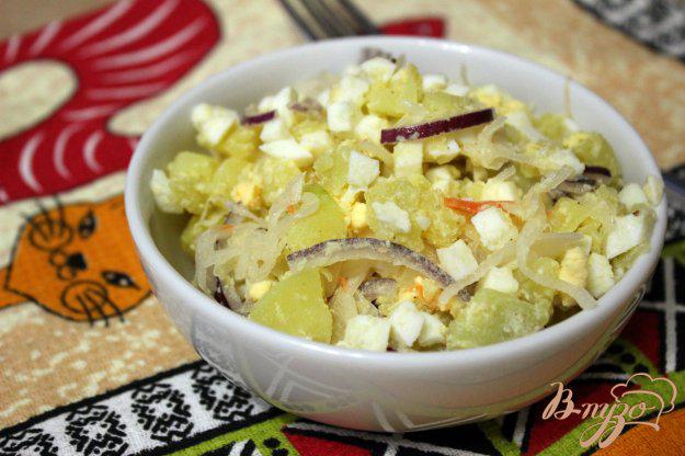 фото рецепта: Картофельный салат по-сельски