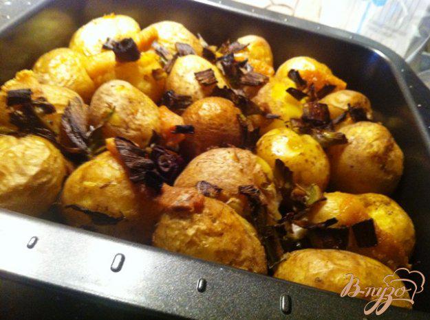 фото рецепта: Картофель запеченный с салом