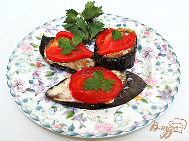 фото рецепта: Баклажаны с помидорами