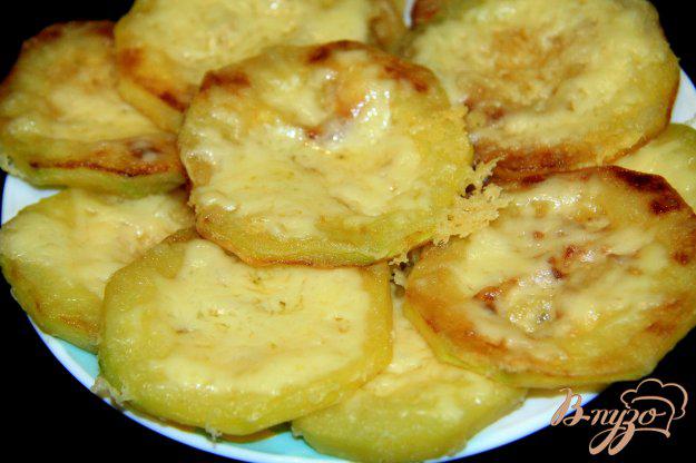 фото рецепта: Жареные кабачки с сыром