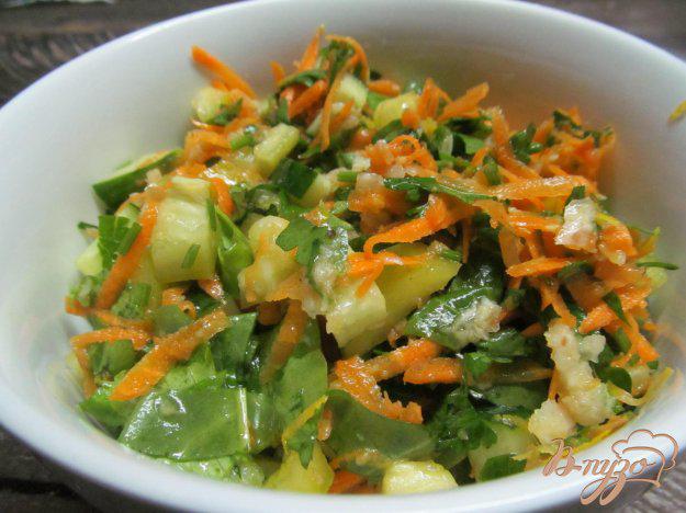 фото рецепта: Зеленый салат