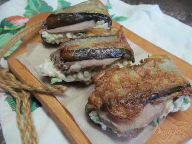 фото рецепта: Сэндвич из баклажана