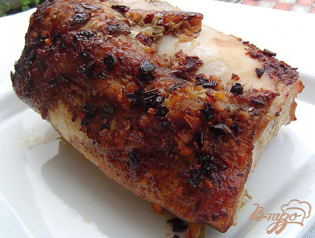фото рецепта: Запеченная свиная корейка