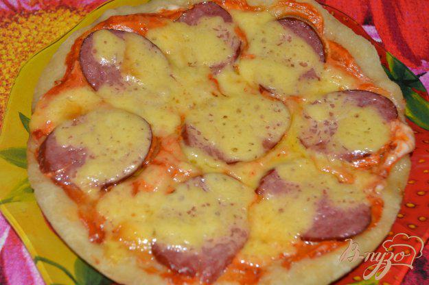 фото рецепта: Пицца Маргарита в мультиварке